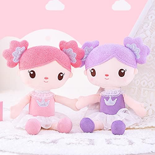 Gloveleya Candy Princess Plush Doll – Gift-Ready Purple Baby Doll for Girls