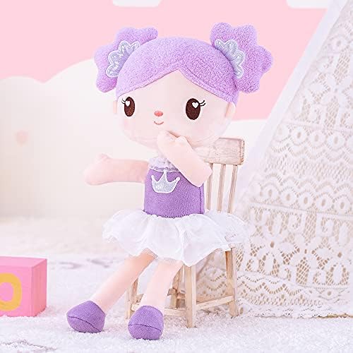 Gloveleya Candy Princess Plush Doll – Gift-Ready Purple Baby Doll for Girls