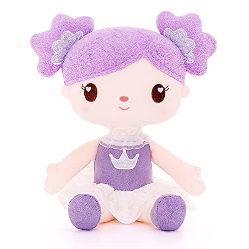 Gloveleya Candy Princess Plush Doll – Gift-Ready Purple Baby Doll for Girls