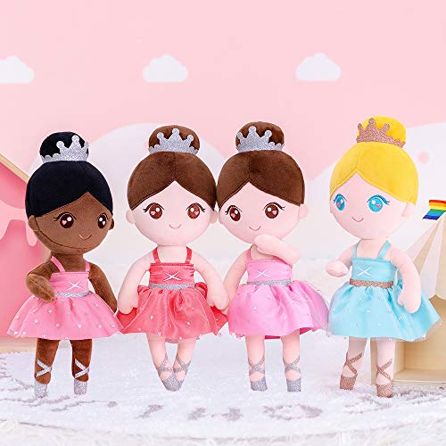 Gloveleya Baby Girl Ballet Plush Doll – Watermelon Red