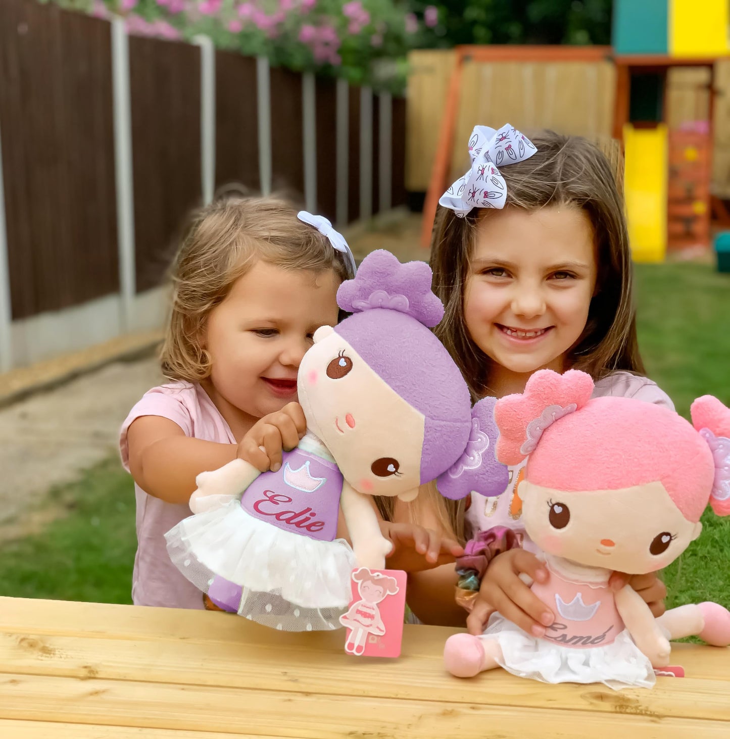Gloveleya Candy Princess Plush Doll – Gift-Ready Purple Baby Doll for Girls