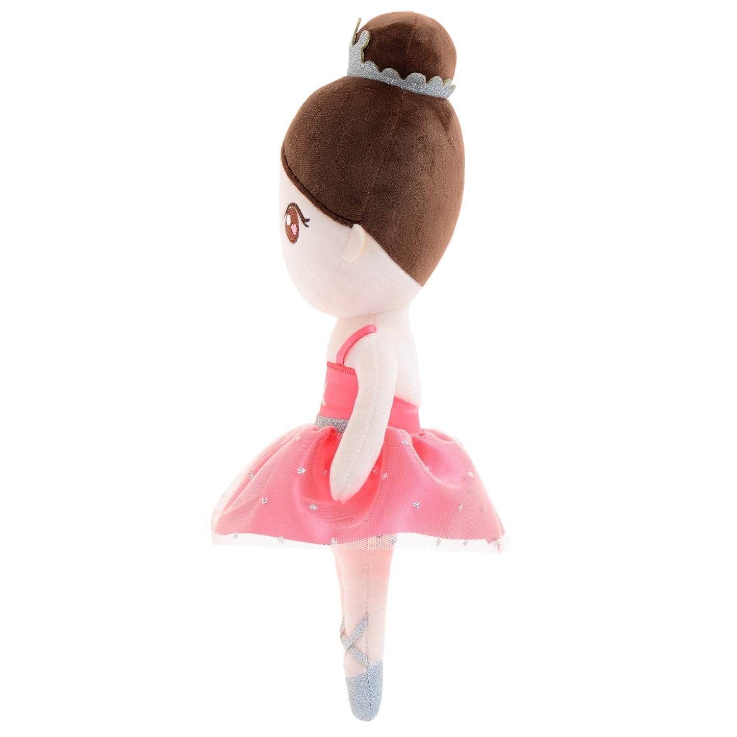 Gloveleya Baby Girl Ballet Plush Doll – Watermelon Red