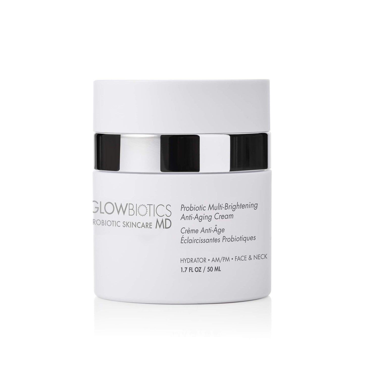 Glowbiotics Probiotic Multi-Brightening Cream - Dark Spot Corrector & Anti-Aging Moisturizer - 1.7 oz - Vitamin C & Peptides for Dry, Hormonal Skin