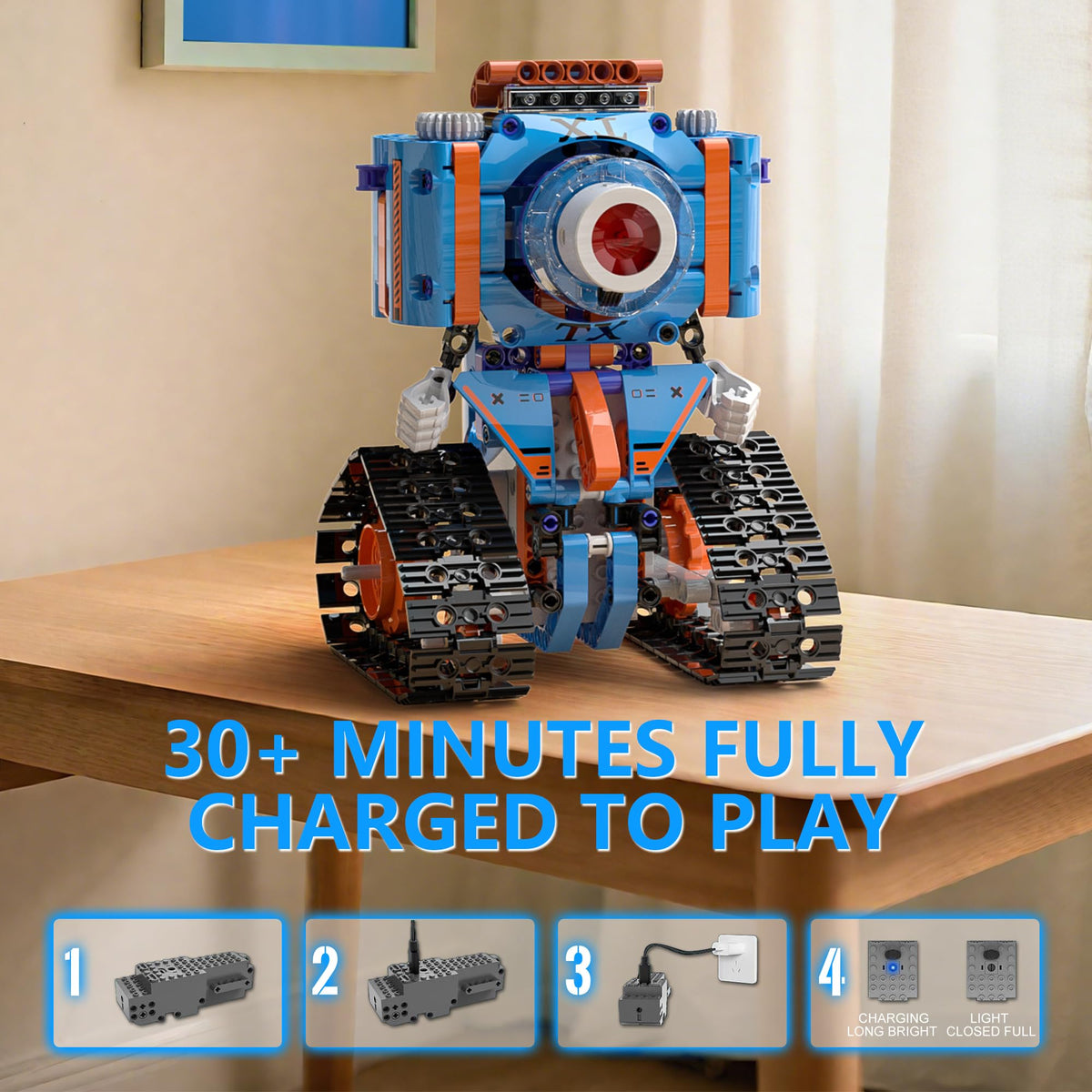 GLSQWZXD 5in1 Robot Building Kit for Kids 6-12 – STEM, Coding & Remote Control