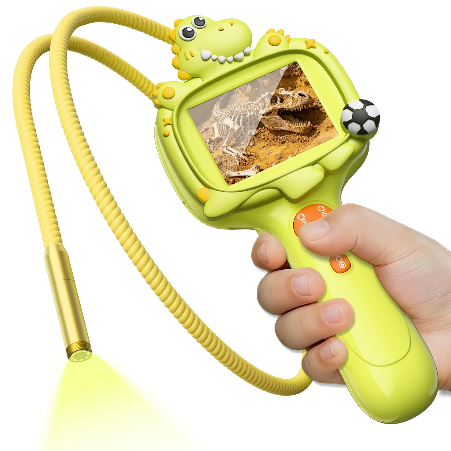 GMYGBY Dinosaur Borescope Camera Toy – Outdoor STEM Kit for Kids 4-10