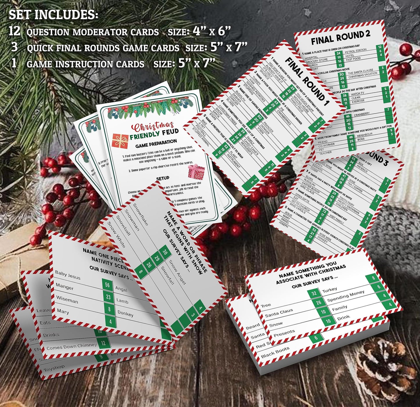 GNATV Christmas Friendly Feud Game – Family Trivia & Party Night