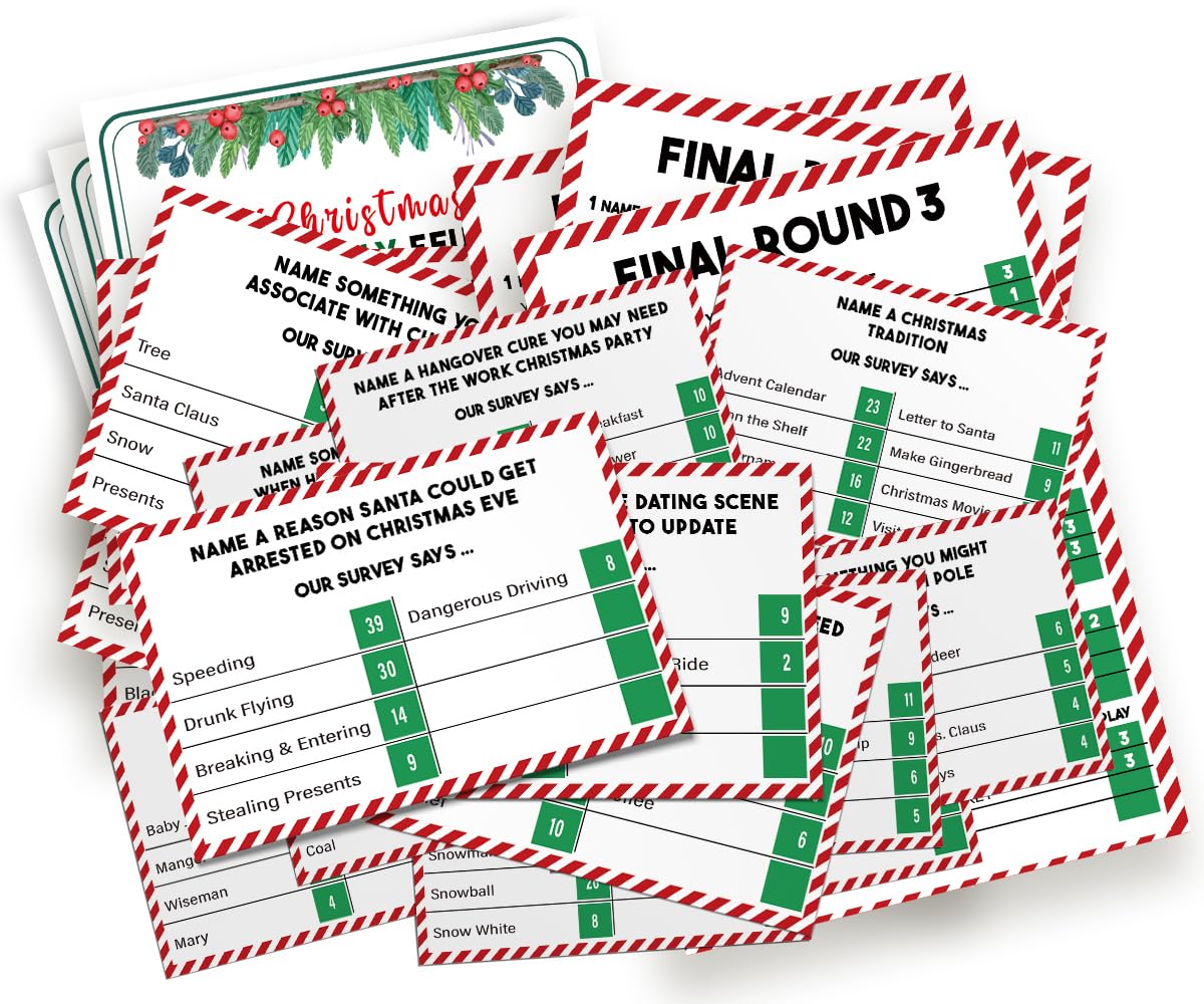 GNATV Christmas Friendly Feud Game – Family Trivia & Party Night