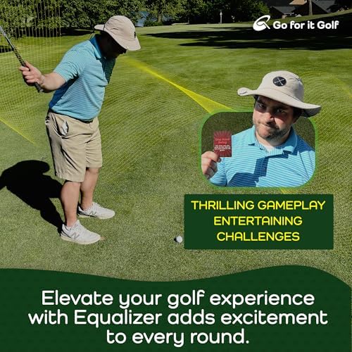 Equalizer On-Course Golf Card Game | Level the Field for All Skill Levels | Go For It Golf