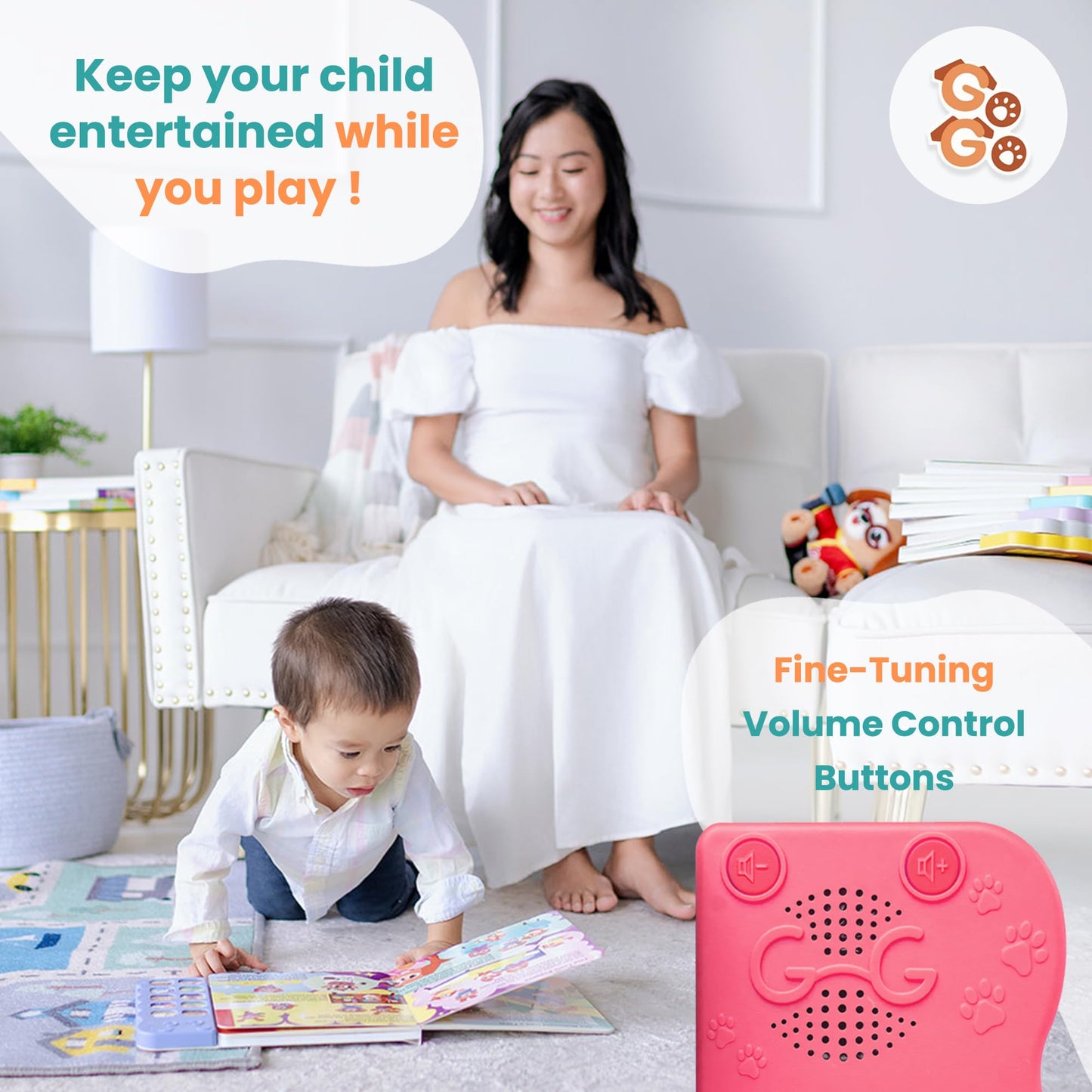 GO GO 9 Fairy Tale Songs – Interactive Musical Storybook for Toddlers 1-3
