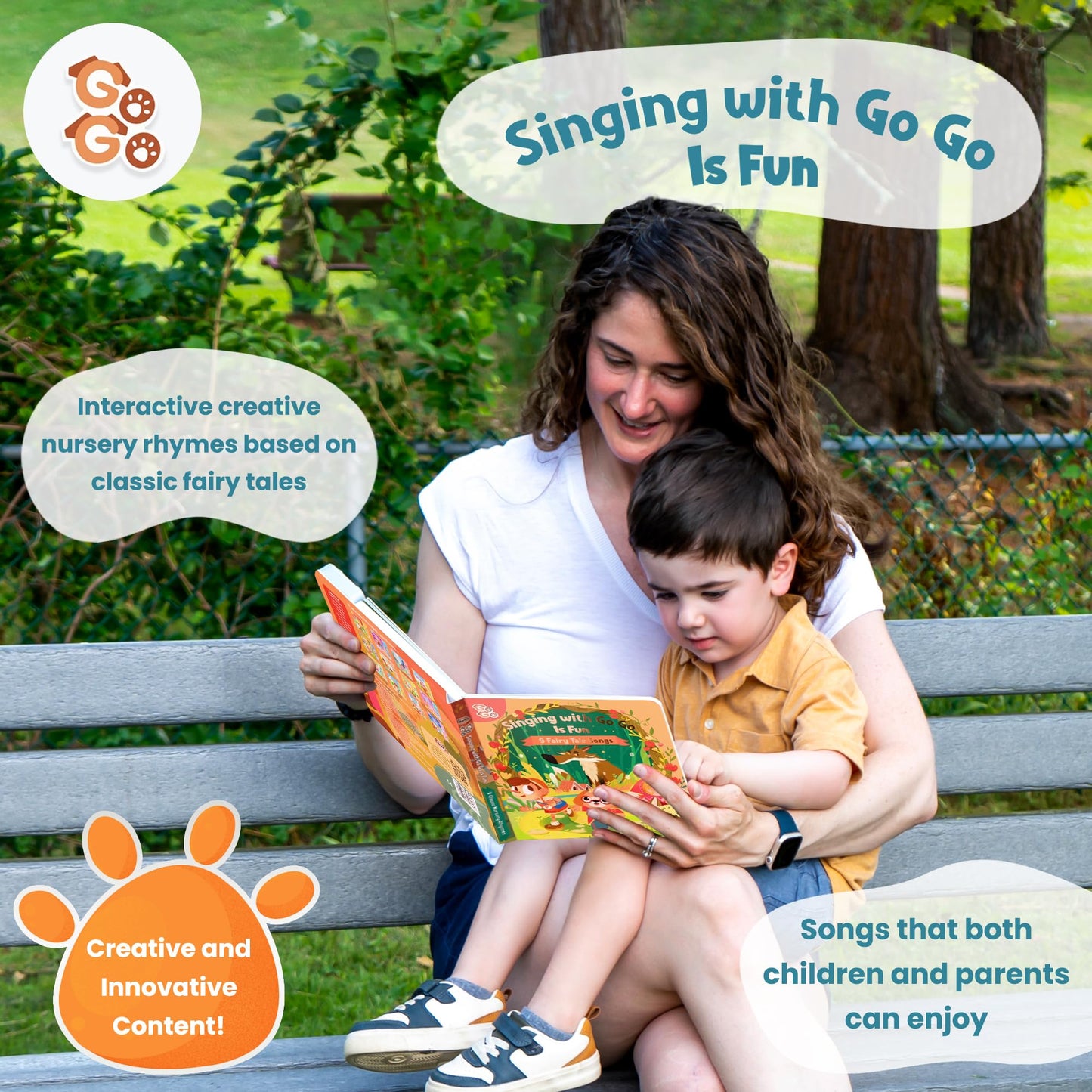 GO GO 9 Fairy Tale Songs – Interactive Musical Storybook for Toddlers 1-3
