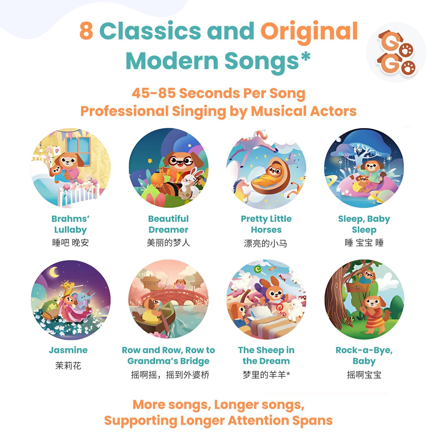 GO GO Learning Chinese is Fun Vol. 3 – Bilingual Chinese-English Song Book for Kids