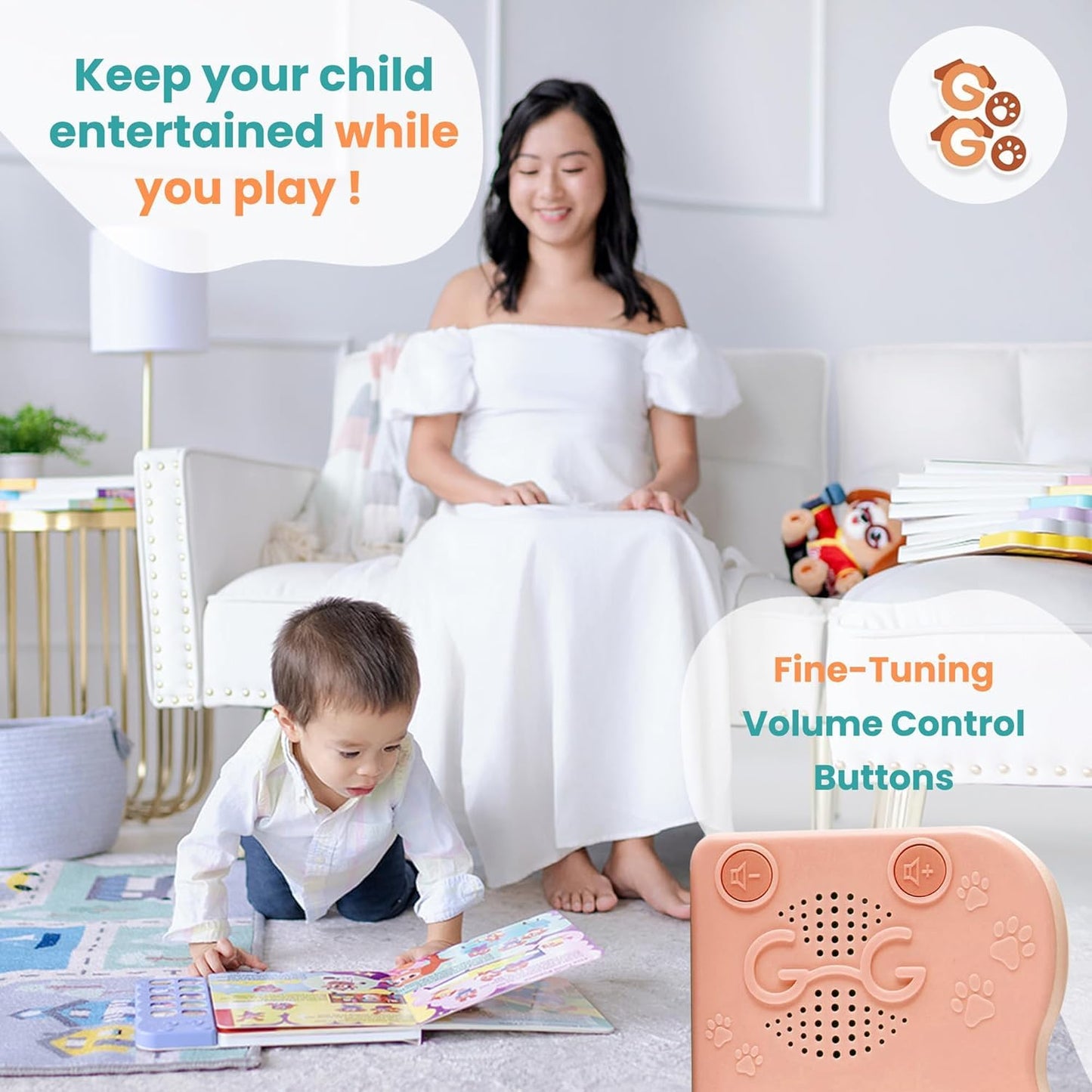 GO GO Songs of Creation and Praise: Interactive Bible Toy for Toddlers 1-5