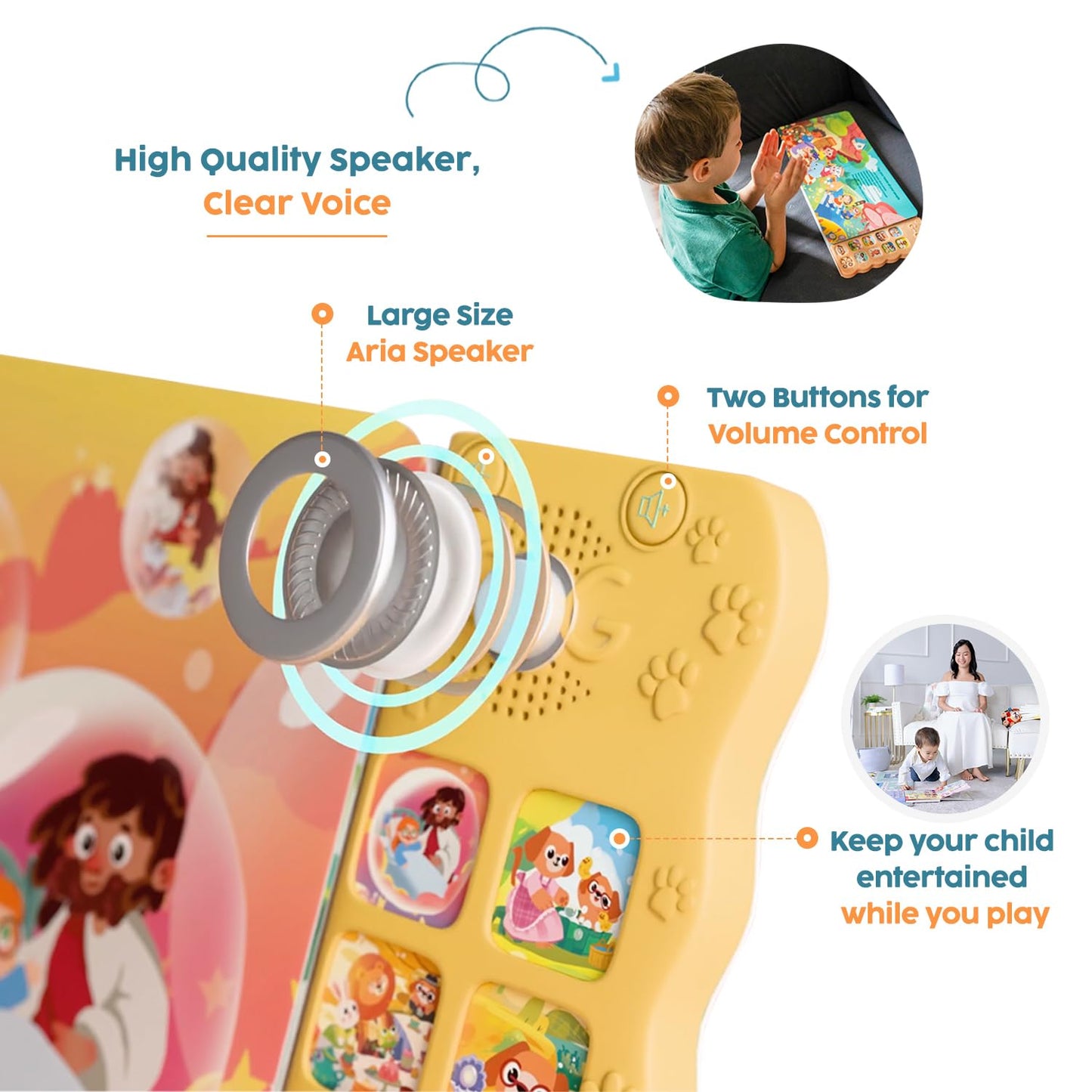 GO GO Bible Songs of Wisdom: Toddler Bible Songs Book – 10 Songs