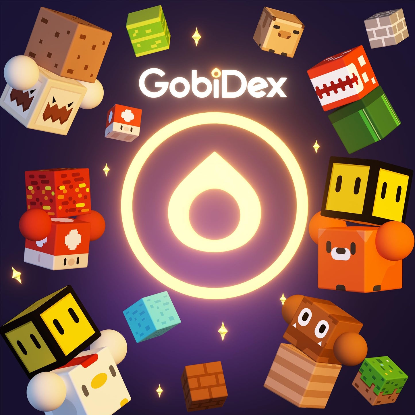 GobiDex 100PCS Magnetic Building Blocks – Magwonder Cave World STEM Toy