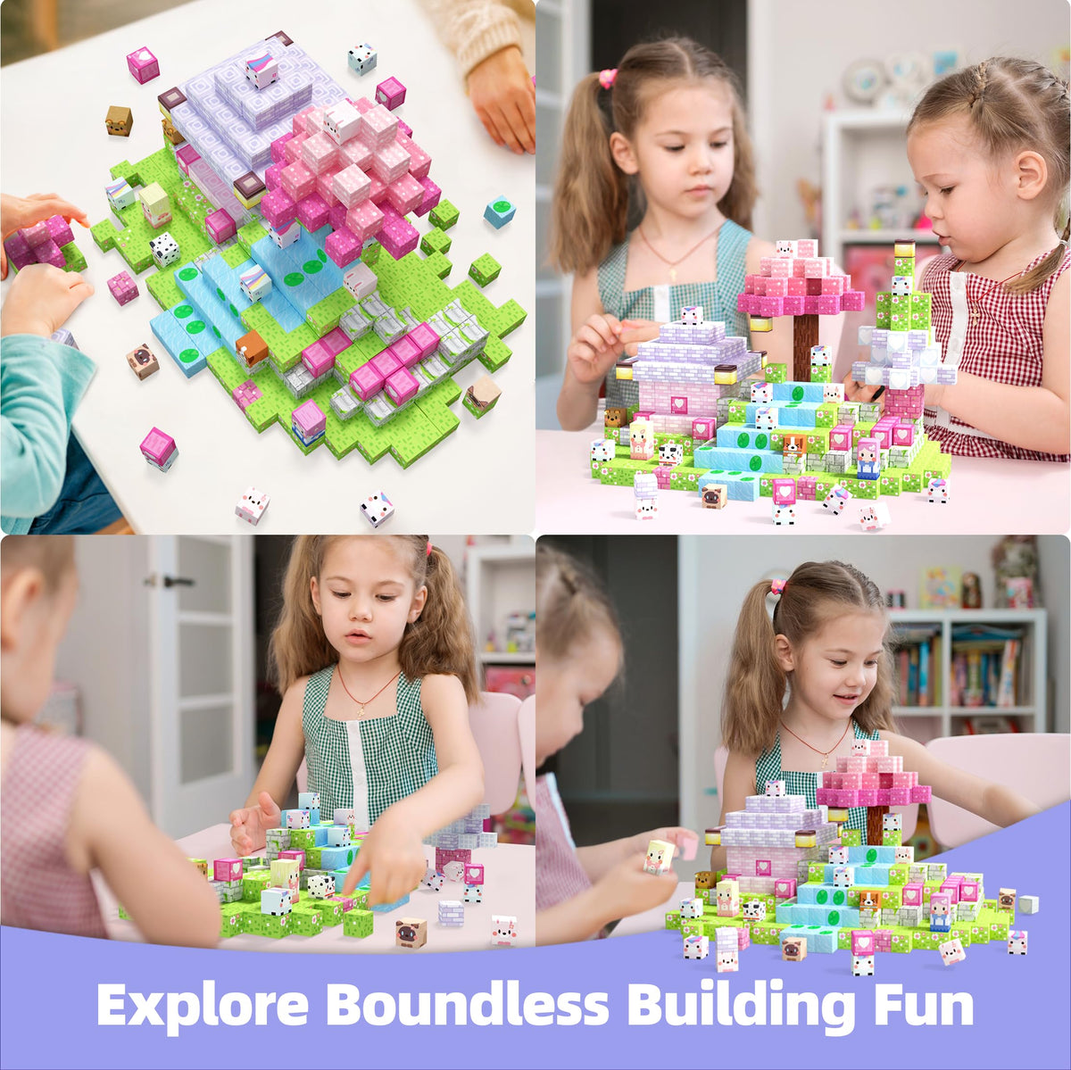 GobiDex Magnetic Blocks for Kids 3+ | STEM Building Toys & Sensory Gift