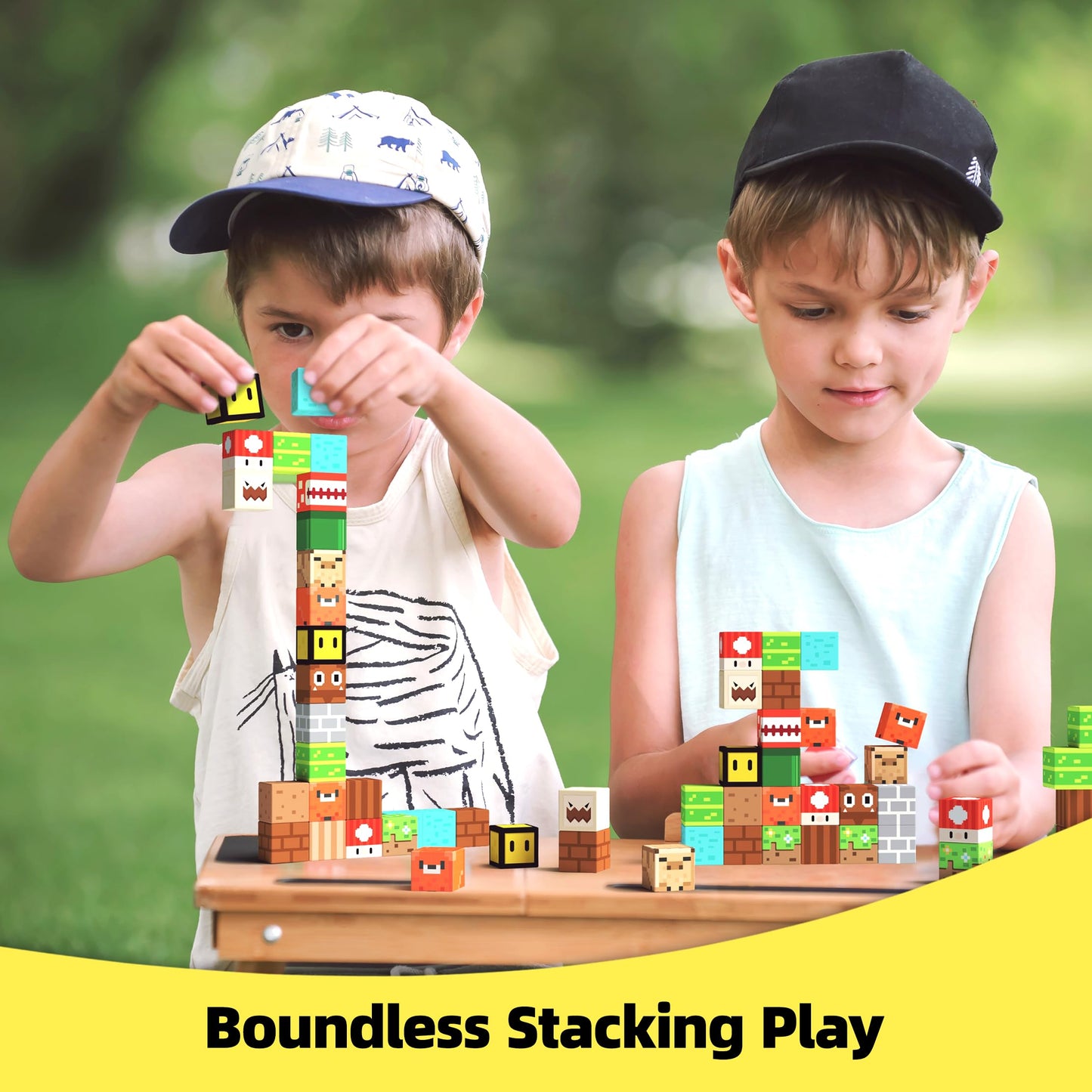 GobiDex 100PCS Magnetic Building Blocks – Magwonder Cave World STEM Toy