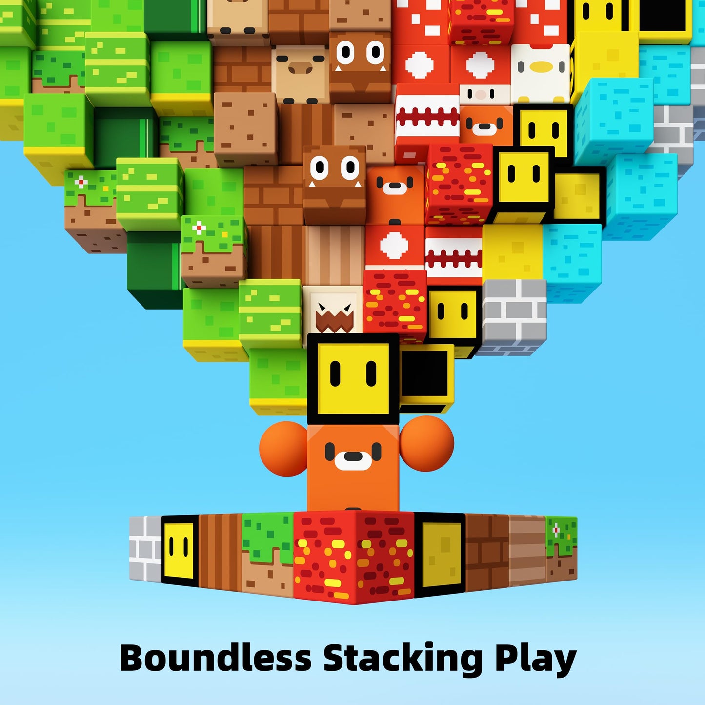 GobiDex 100PCS Magnetic Building Blocks – Magwonder Cave World STEM Toy