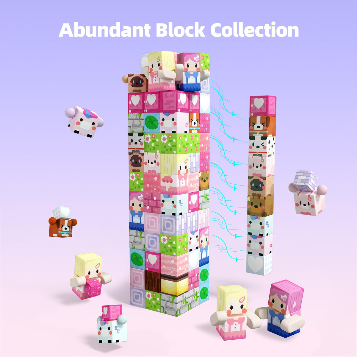 GobiDex Magnetic Blocks for Kids 3+ | STEM Building Toys & Sensory Gift