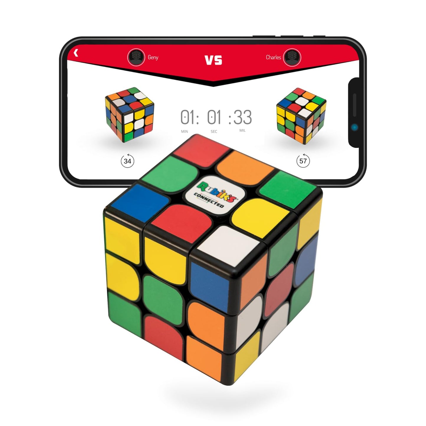 GoCube — The Original Rubik's Connected 3x3 Smart Magnetic Puzzle with App & Online Battles