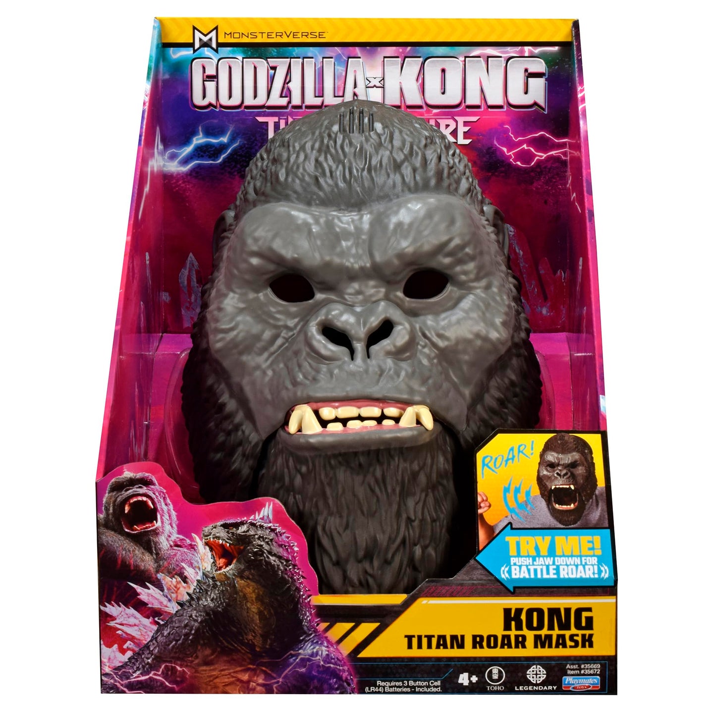 Godzilla x Kong Kong Interactive Mask by Playmates Toys | MonsterVerse