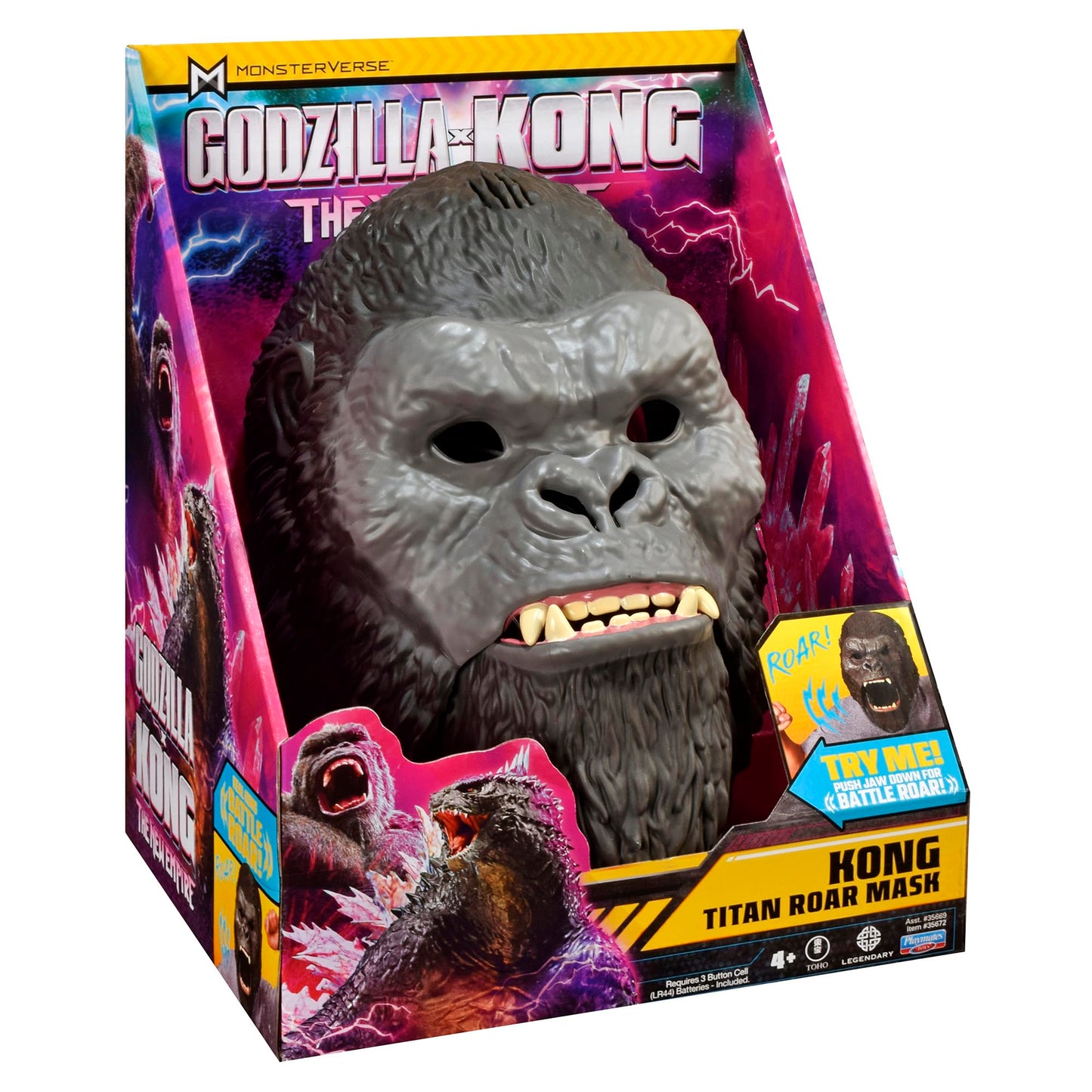 Godzilla x Kong Kong Interactive Mask by Playmates Toys | MonsterVerse