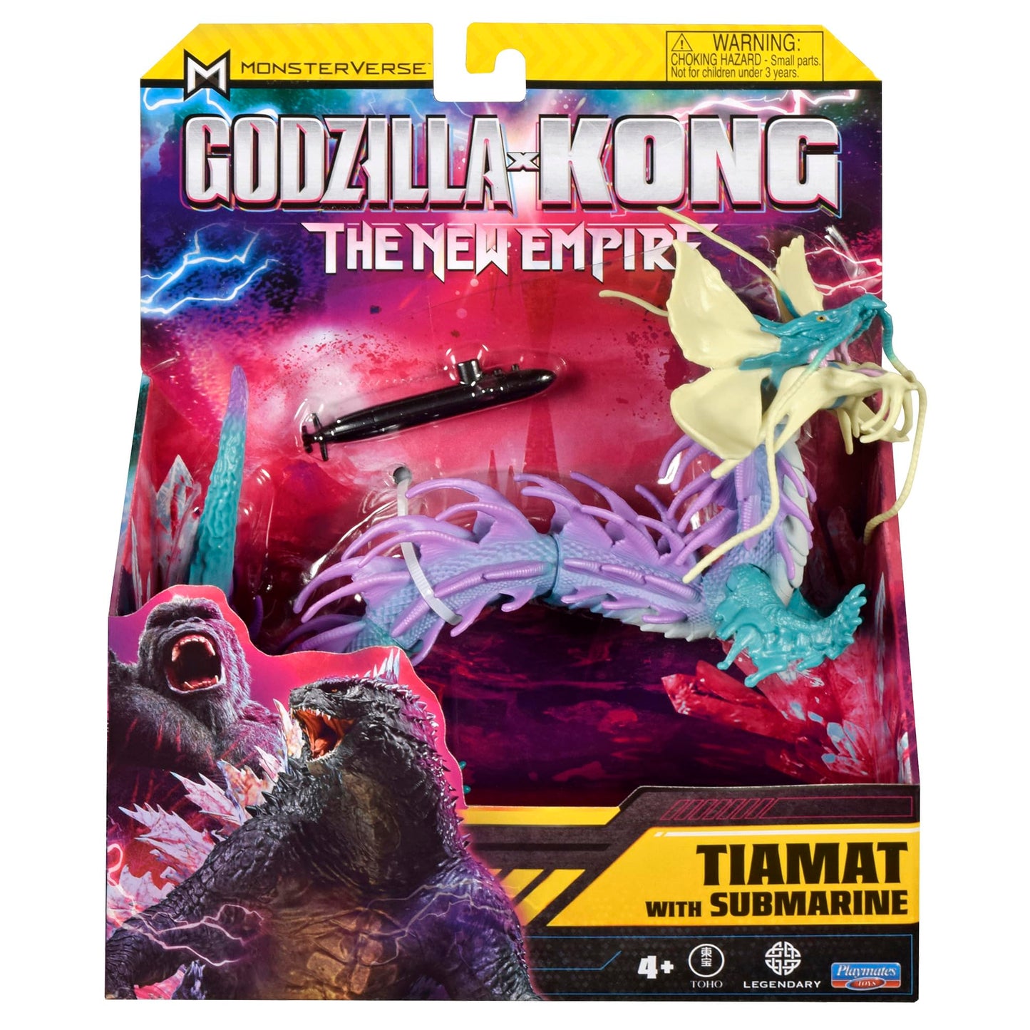 Godzilla X Kong MonsterVerse TIAMAT 6-Inch Action Figure – Poseable Collectible