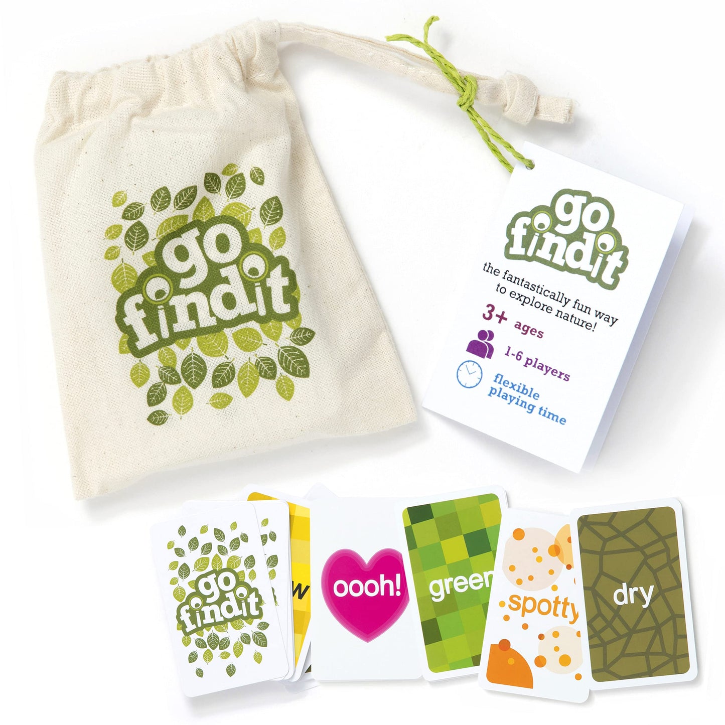gofindit Scavenger Hunt Card Game – Outdoor Family Fun for Kids 3-6+ | Beach, Camp, Travel