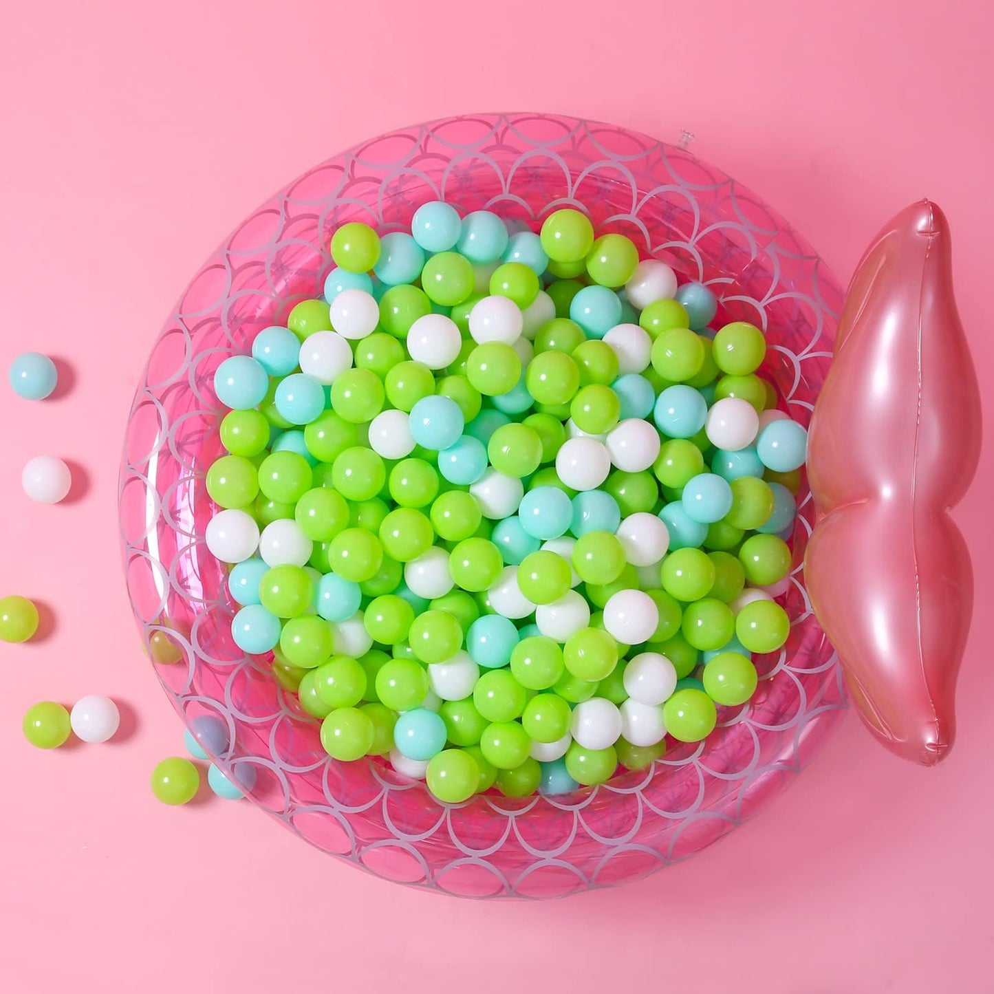 GOGOSO Ball Pit Balls for Toddlers – 100ct Green 2.15in with Storage Bag