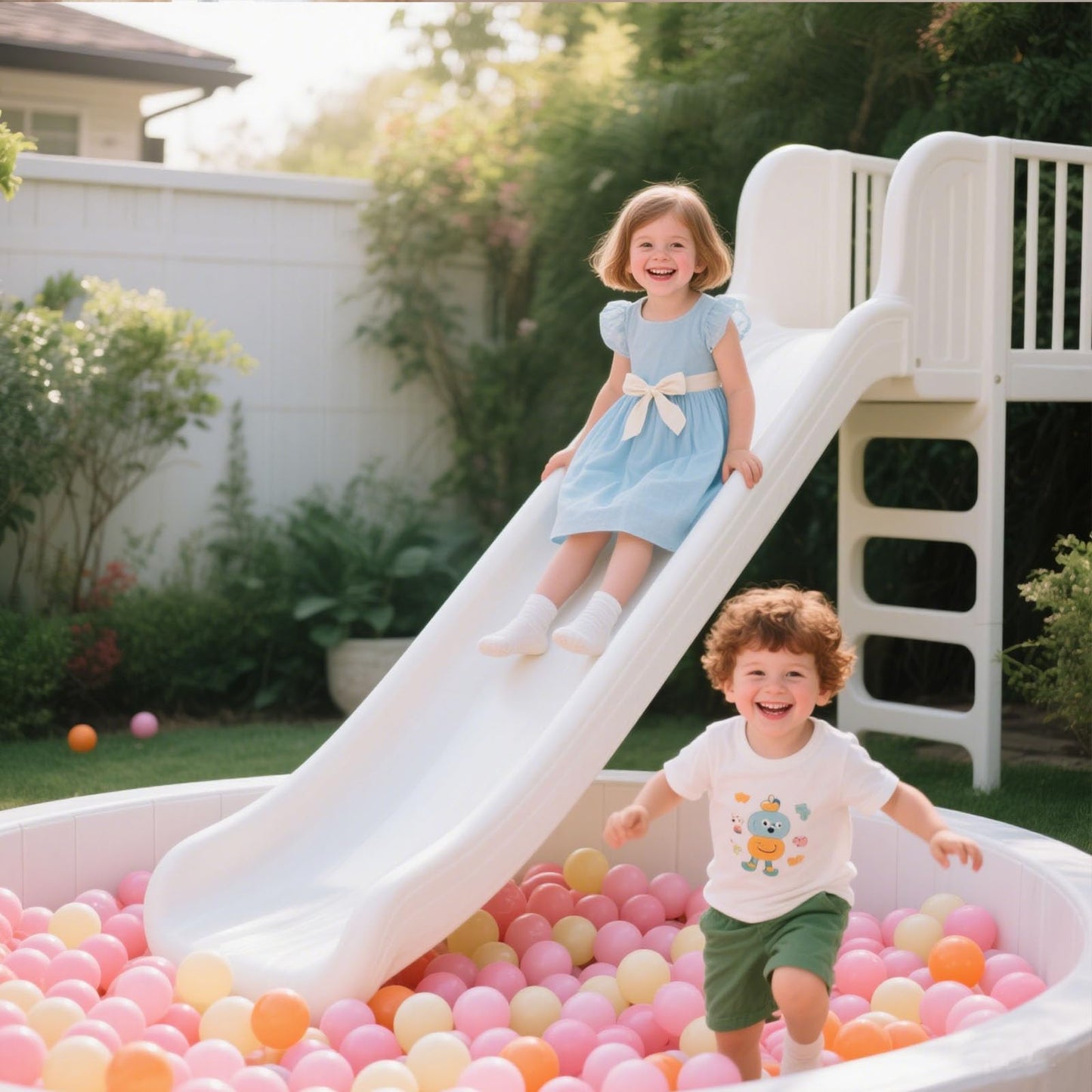 GOGOSO Ball Pit Balls – 100 Soft Pastel Plastic Balls for Toddlers | BPA-Free