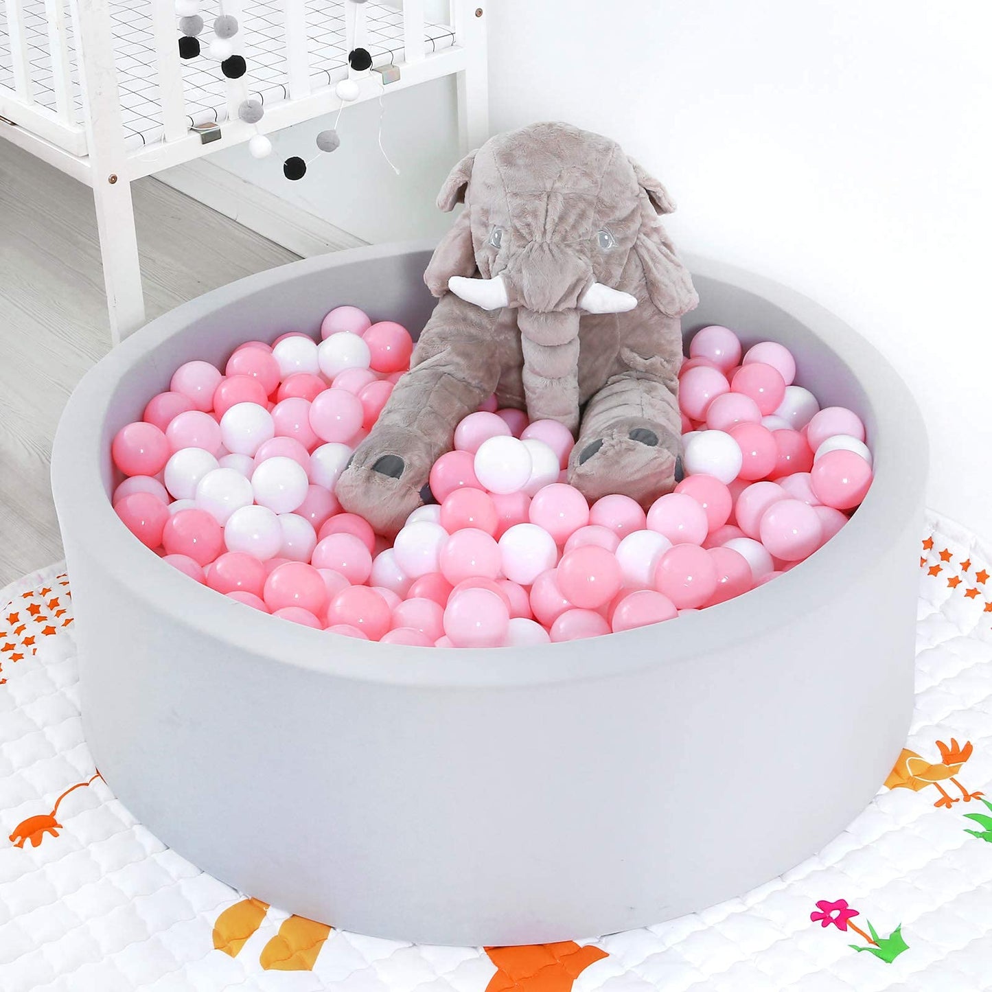 GOGOSO Ball Pit Balls – 100 Pastel BPA-Free 2.15in Balls for Toddlers