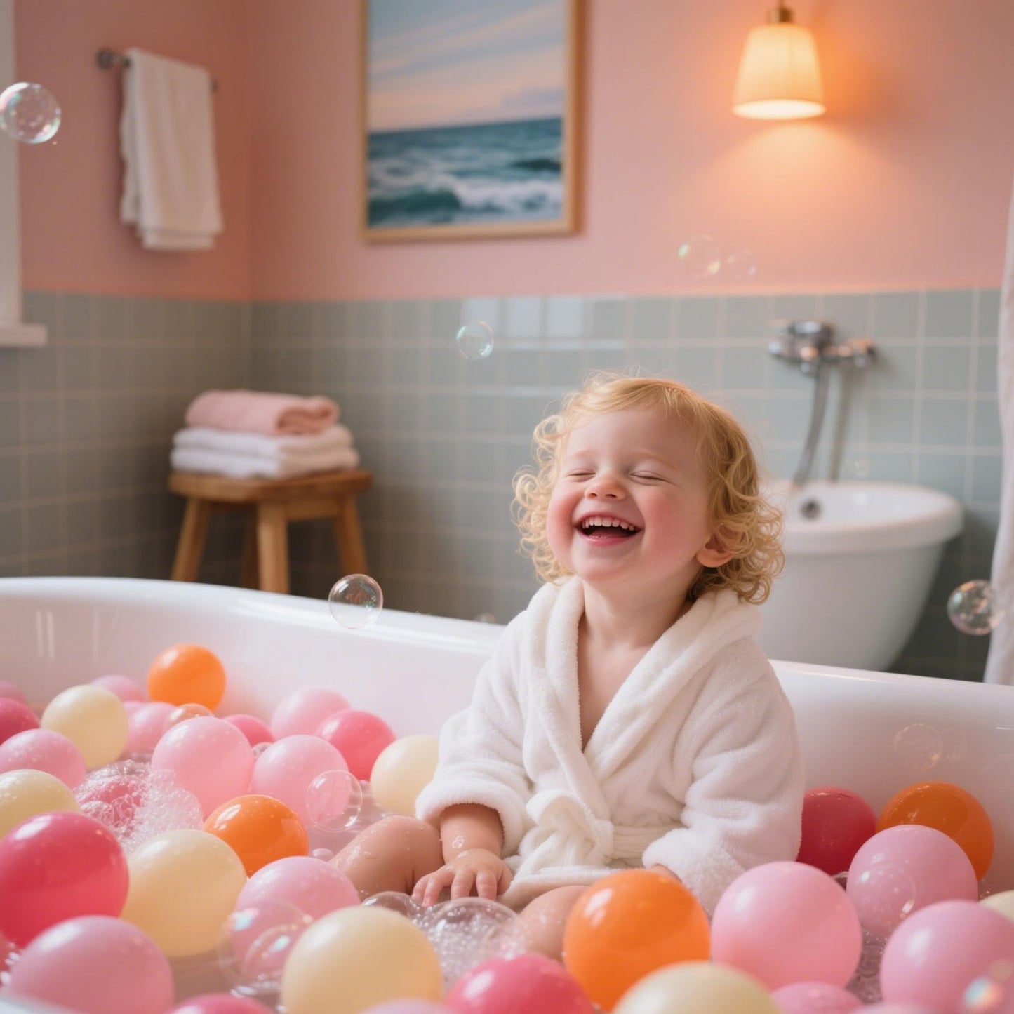 GOGOSO Ball Pit Balls – 100 Soft Pastel Plastic Balls for Toddlers | BPA-Free