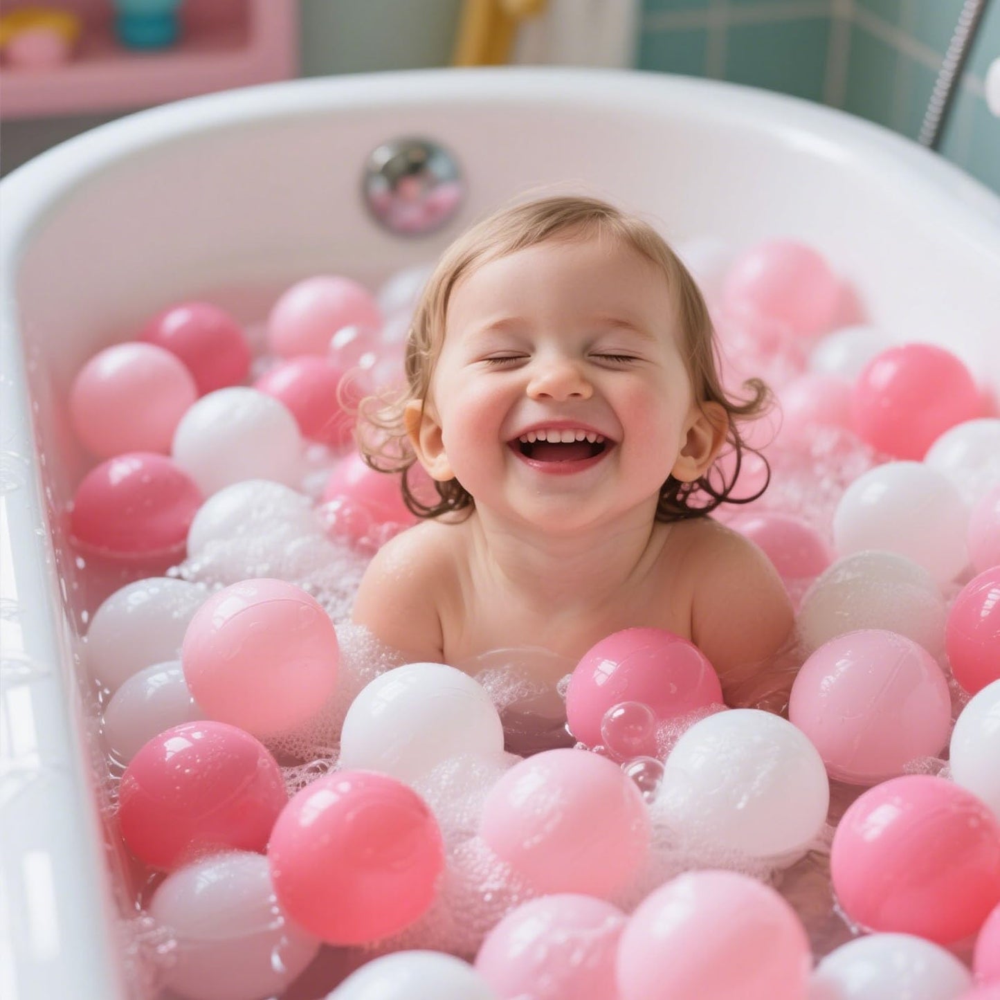 GOGOSO Ball Pit Balls – 100 Pastel BPA-Free 2.15in Balls for Toddlers