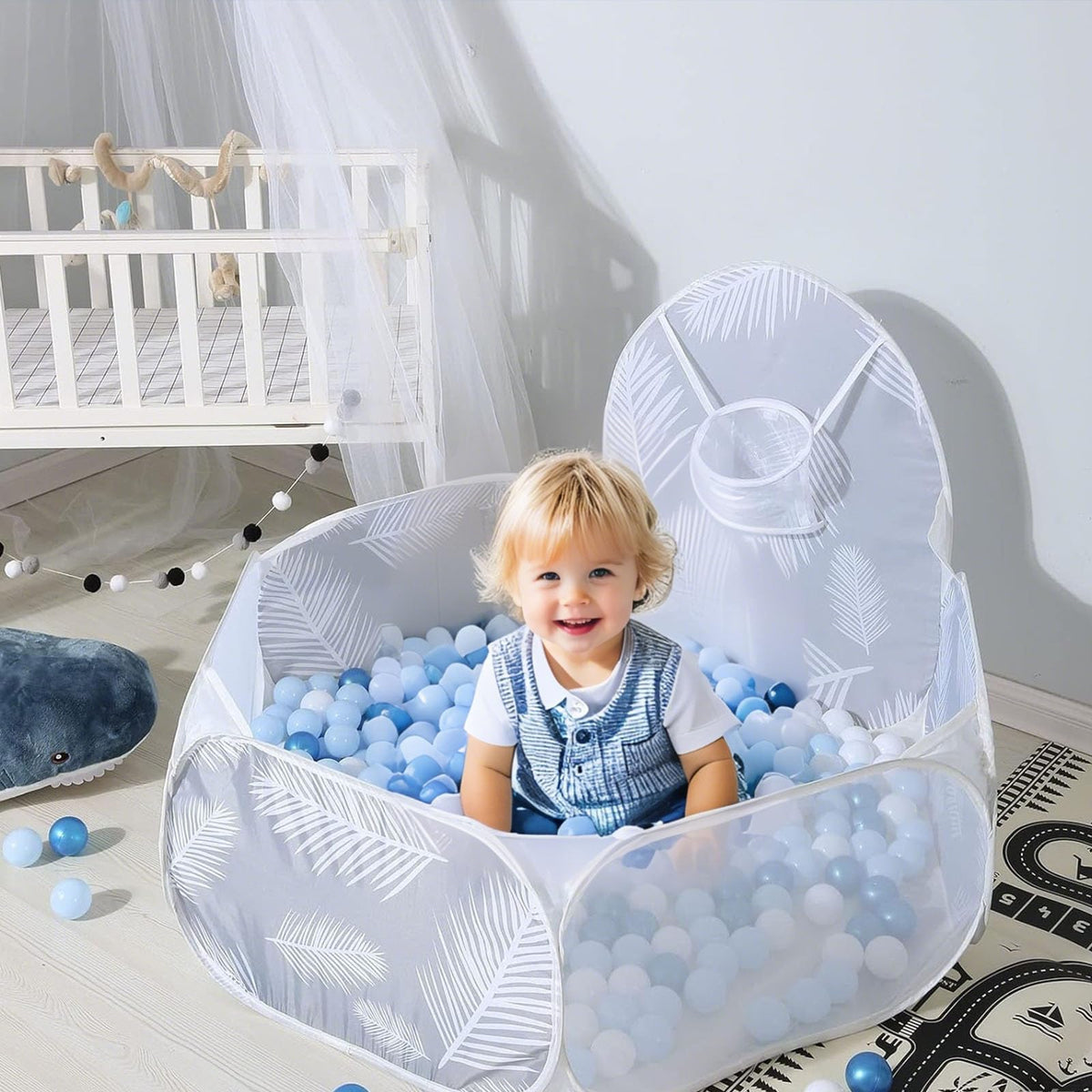 GOGOSO Ball Pit Balls – 100 Soft Pastel Balls, Non-Toxic BPA-Free