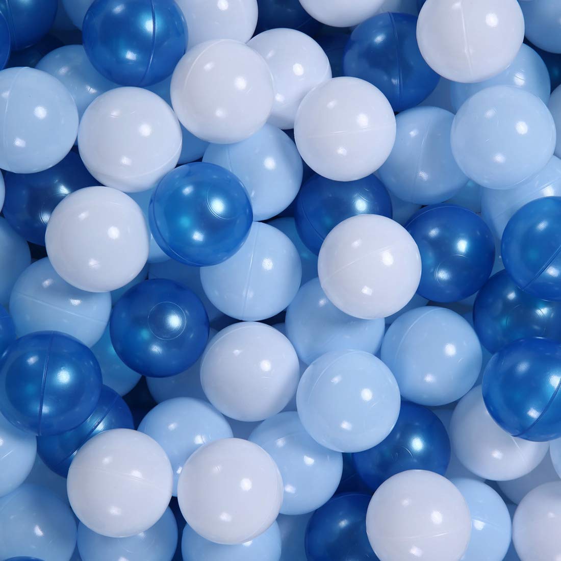GOGOSO Ball Pit Balls for Toddlers – 50 Pastel Non-Toxic Play Balls