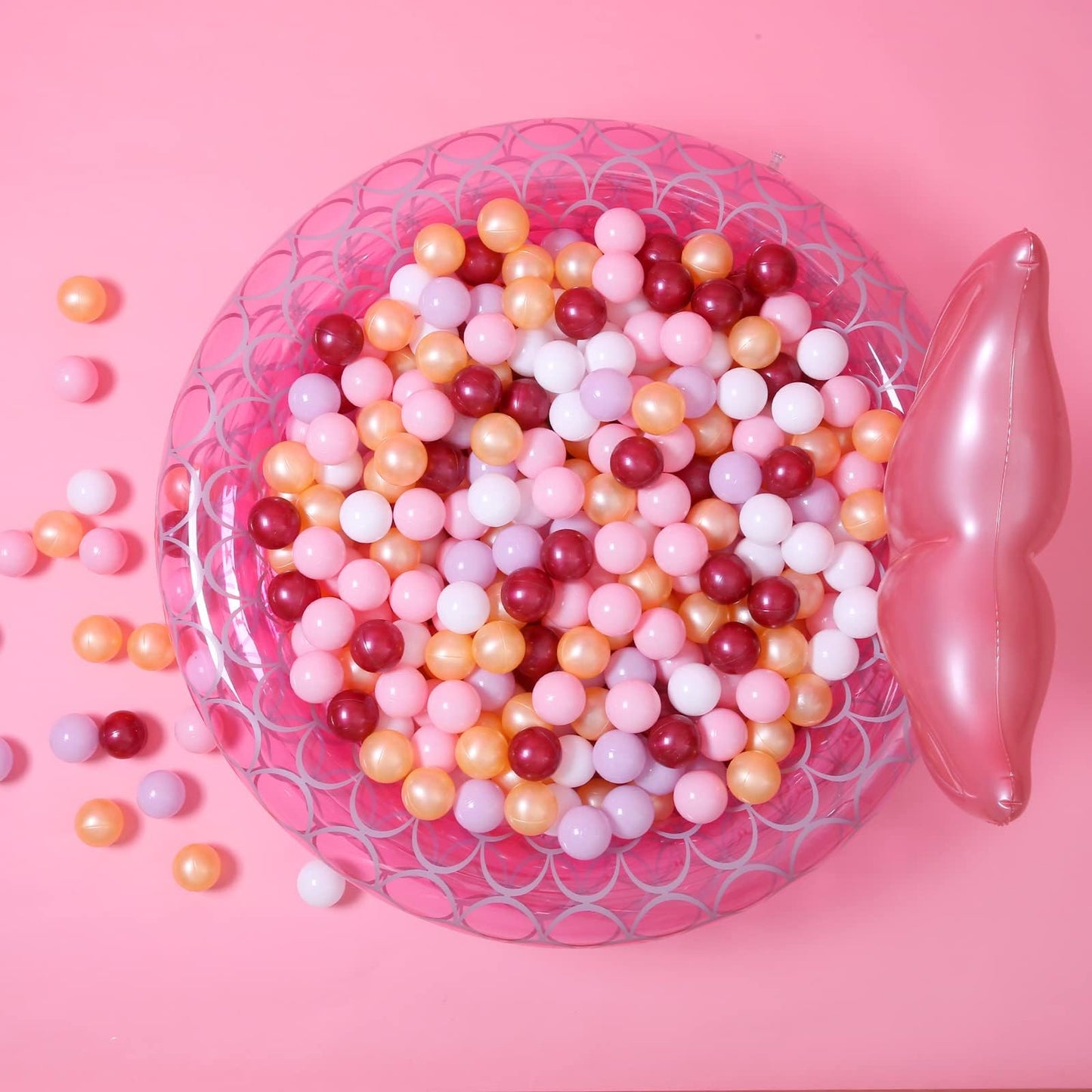 GOGOSO Ball Pit Balls for Toddlers — 100 Soft Pastel Play Balls (Non-Toxic, BPA-Free)