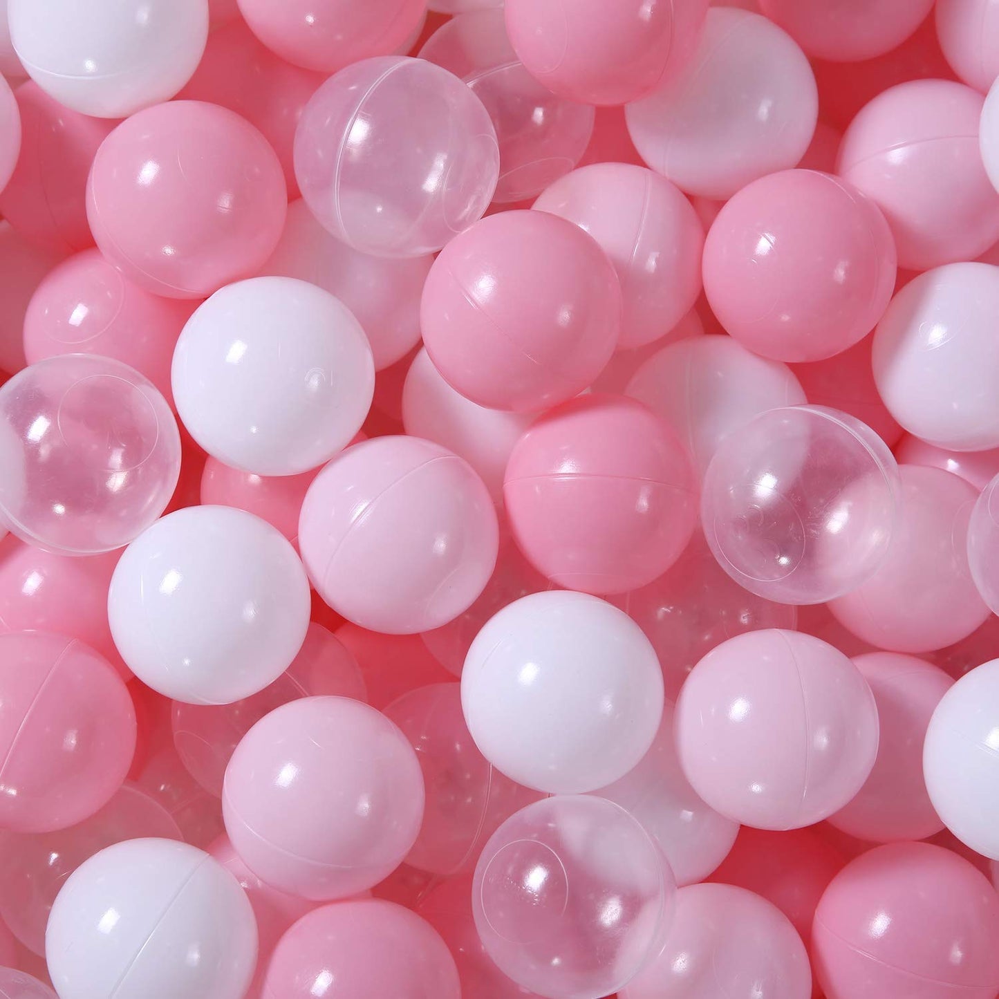 GOGOSO Ball Pit Balls – 50 Soft Pastel Balls, 2.2 Inches Diameter, Non-Toxic BPA-Free