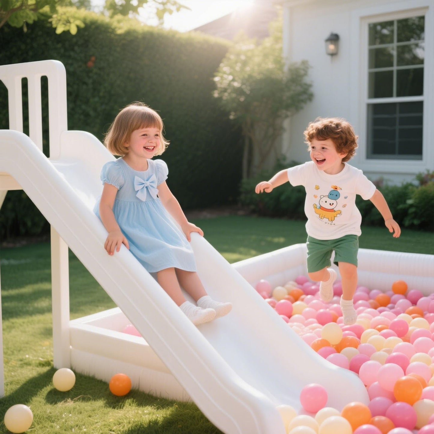 GOGOSO Ball Pit Balls - 200 Pastel 2.2in Balls, Non-Toxic BPA-Free