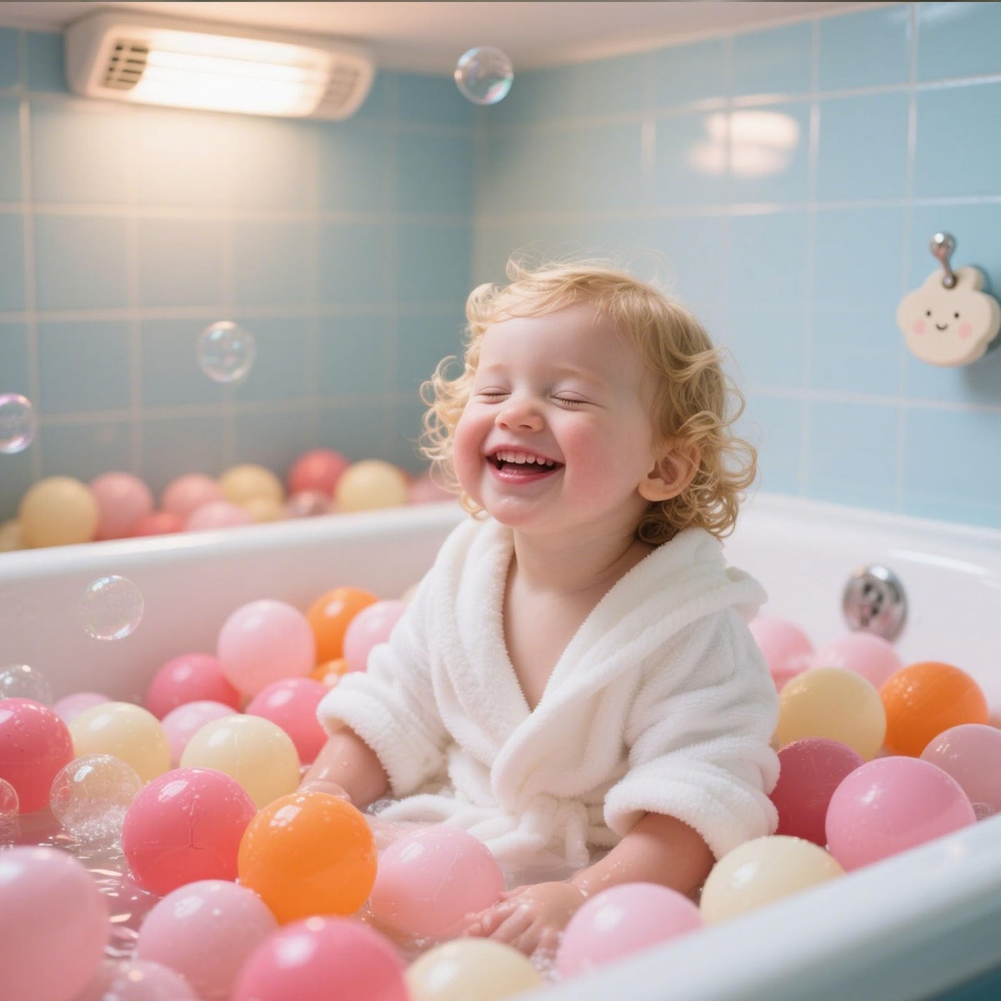 GOGOSO Ball Pit Balls - 200 Pastel 2.2in Balls, Non-Toxic BPA-Free