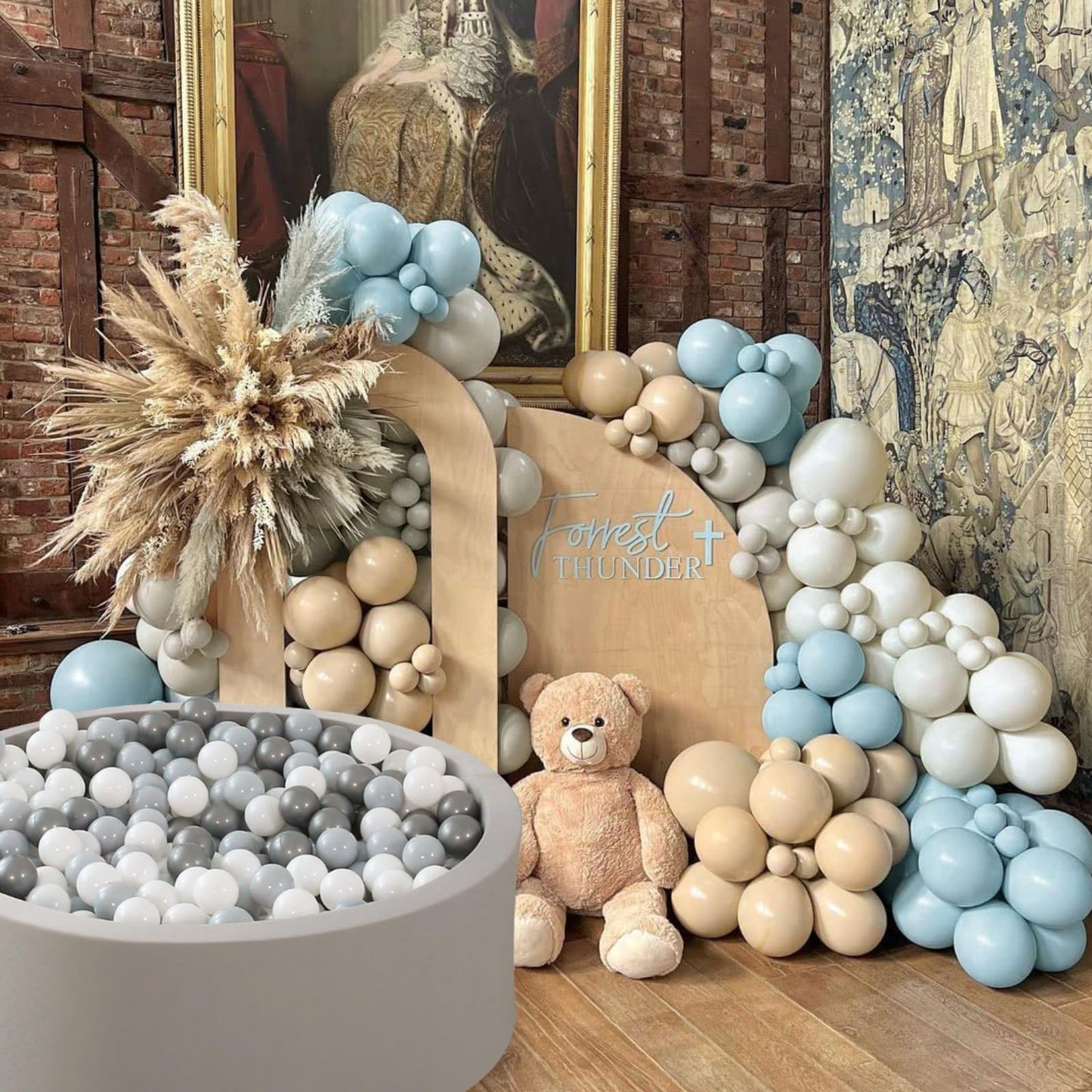 GOGOSO Ball Pit Balls - 100 Pack, Soft Pastel 2.2-Inch Balls, Non-Toxic BPA-Free