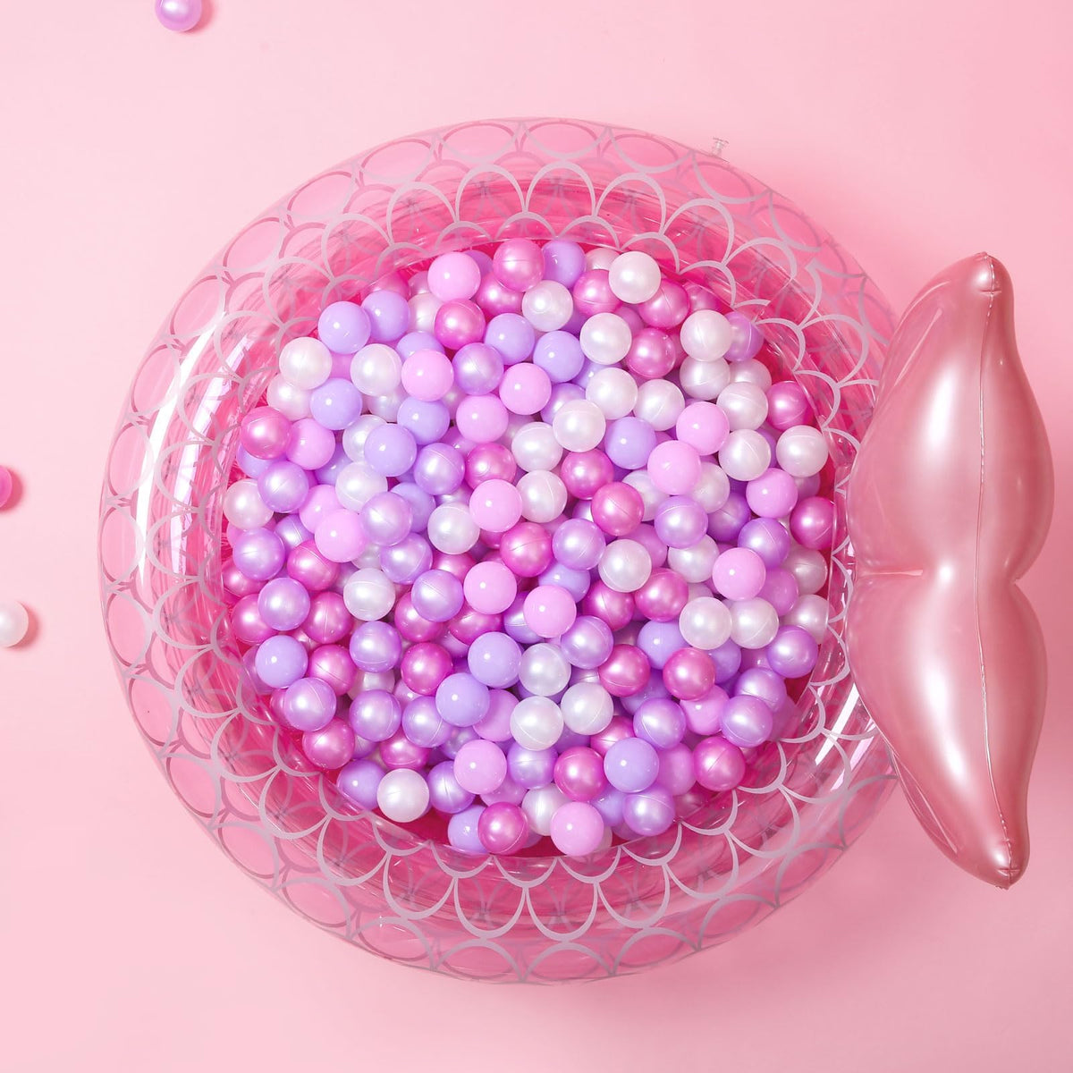 GOGOSO Ball Pits Balls – Non-Toxic, BPA/Phthalate-Free, 2.2-Inch Plastic Balls in 5 Colors (50/100/200/500 Pack)