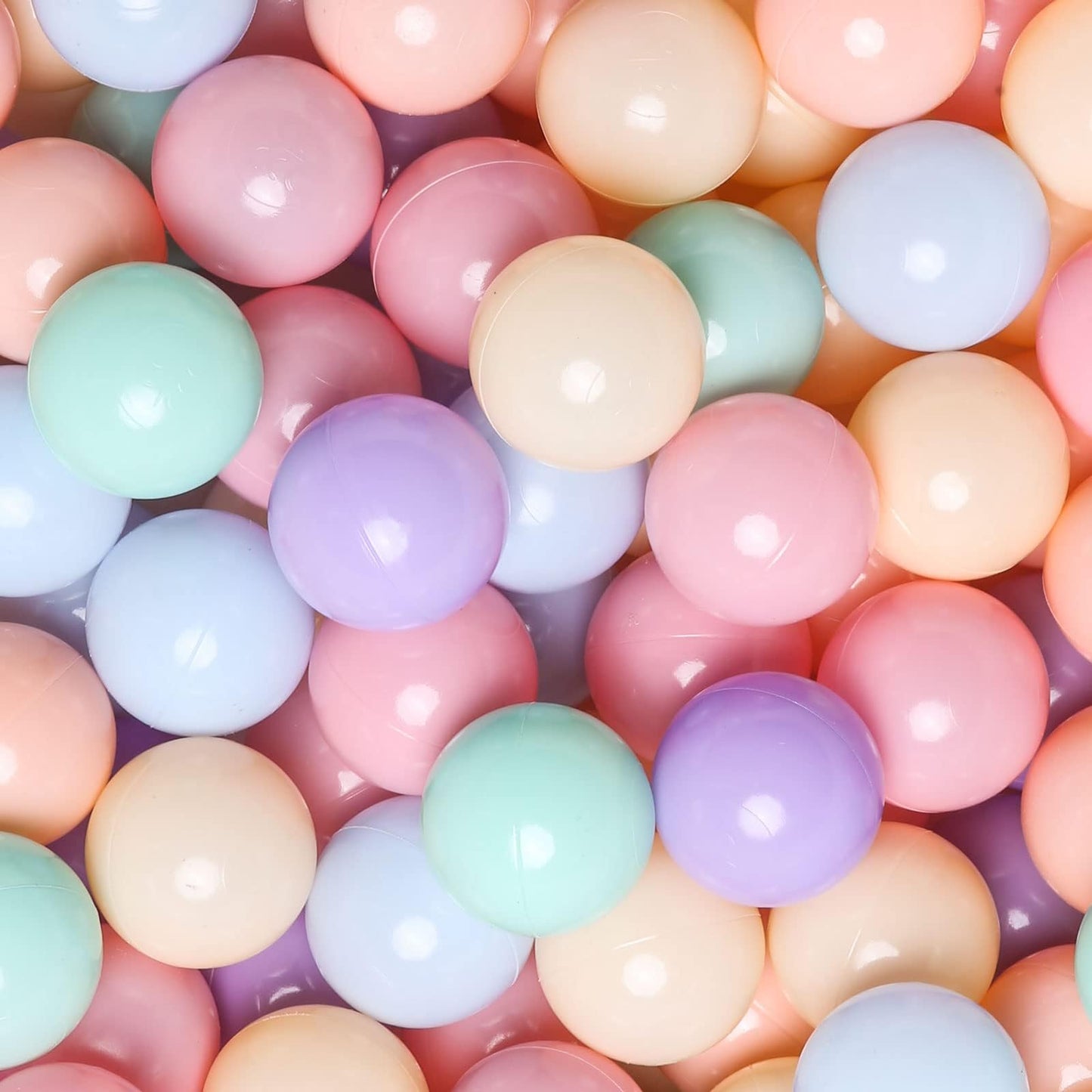 GOGOSO Ball Pits Balls – 2.2-Inch Crush-Proof, Non-Toxic Macaron Colors, 200 Balls