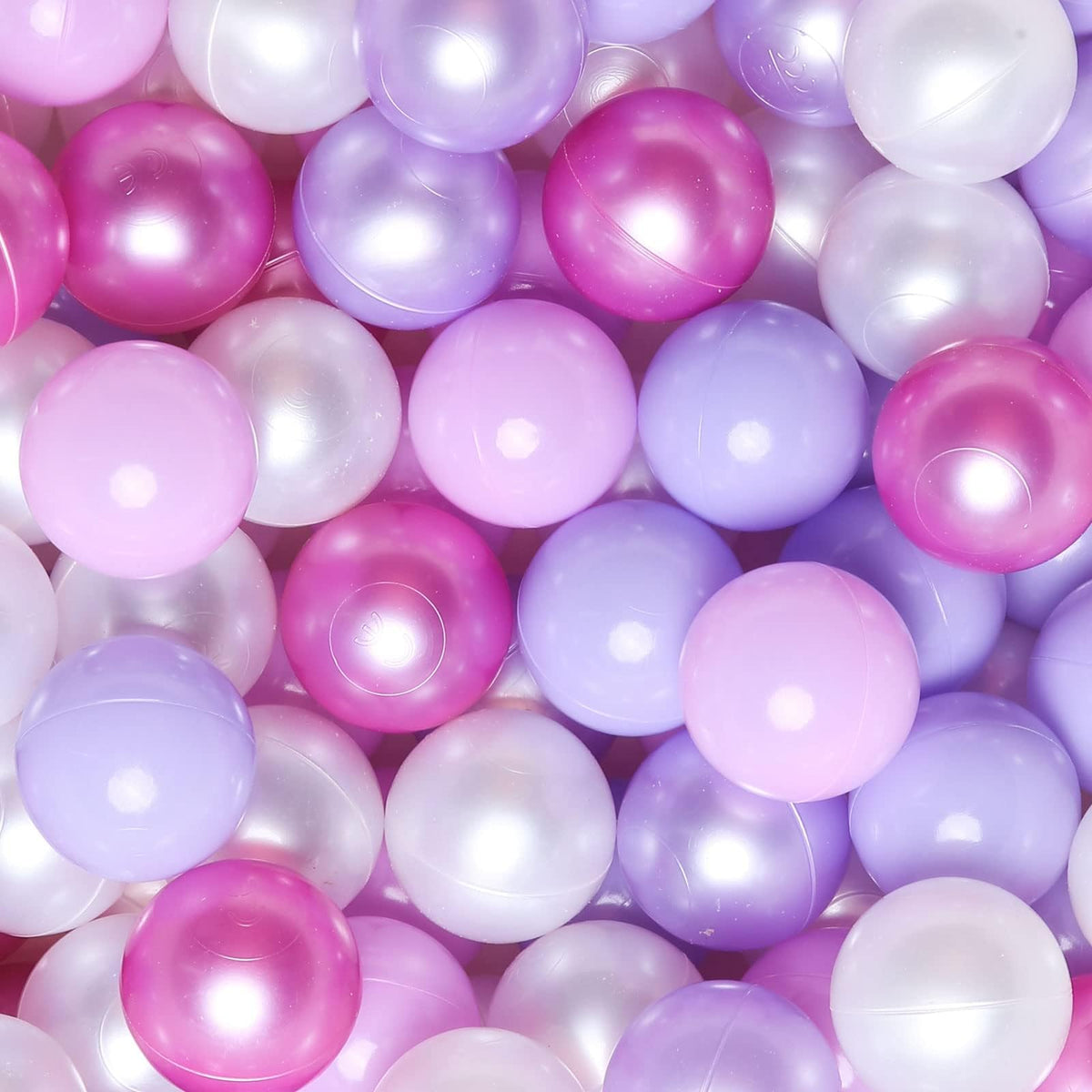 GOGOSO Ball Pits Balls – 200 Non-Toxic 2.2-Inch Crush-Proof, Pearl Purple, BPA-Free