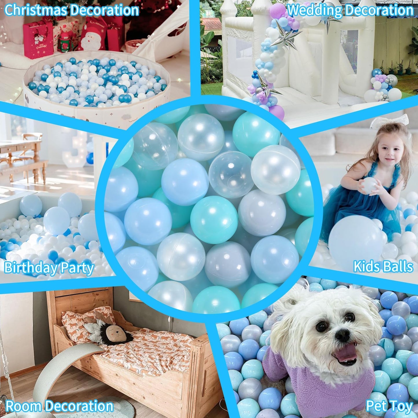 GOGOSO Playpen Balls – 100pc, Phthalate-Free & BPA-Free