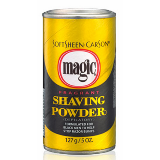 Softsheen-Carson Magic Shave Shaving Powder Fragrant Gold for Razor Bump-Free Smooth Skin 127g / 4.48 oz