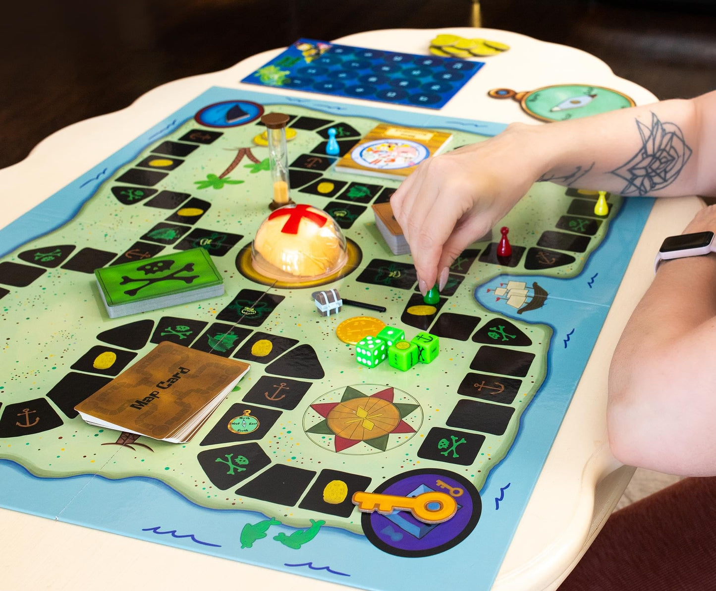 Golden Bell Studios SpongeBob Flying Dutchman's Treasure Hunt Board Game for 2-6 Players