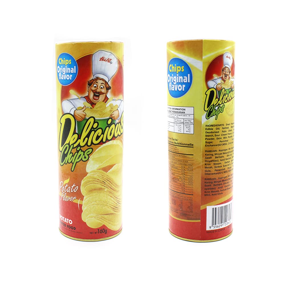 GOLF Prank Potato Chip Can Toy – Halloween & April Fool's Day Fun