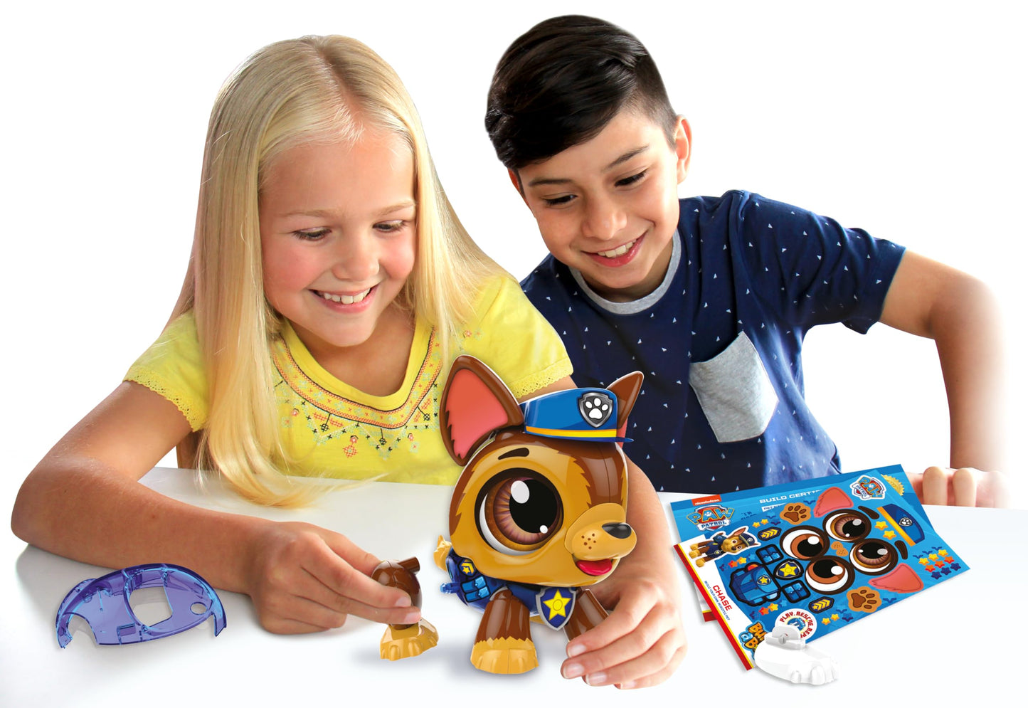 Goliath Build a Bot Chase – Create Your Own Robotic Paw Patrol Hero (20+ Pieces) for Ages 3-10