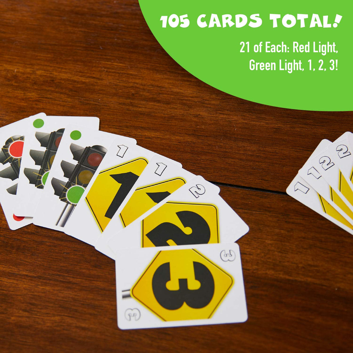 Goliath Red Light, Green Light, 1-2-3 Card Game — Family Fun for Ages 5+