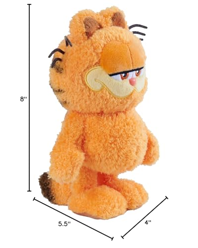 Goliath Classic Garfield 8-Inch Plush | Soft, Collectible Gift for Fans