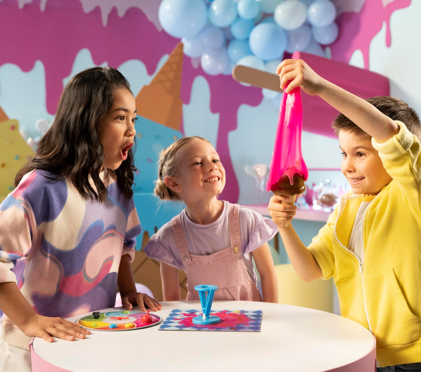 Goliath Ice Cream Meltdown Game - Be First to Finish Toppings (Ages 4+)